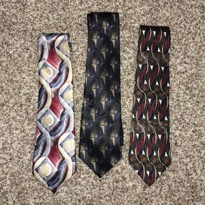 3 tie bundle, 100% Silk, EUC